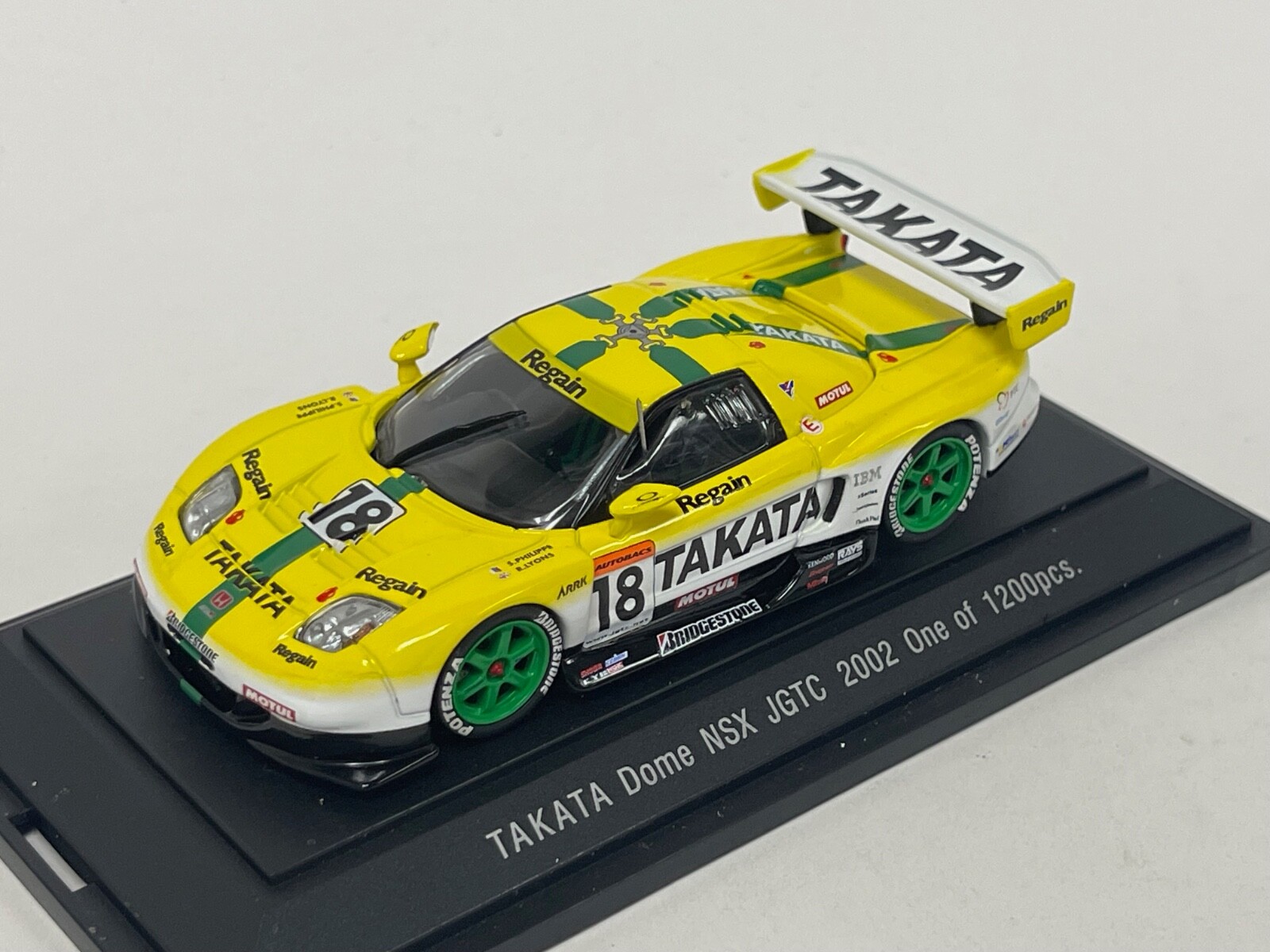 1/43 Ebbro Takata Dome Honda NSX JGTC 2002 car #18 #331 CS997