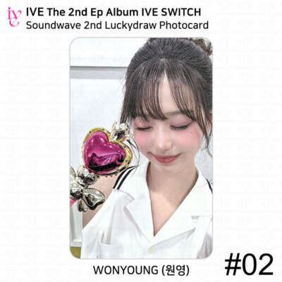 IVE アルバム SWITCH soundwave ラキドロ 2次　レイ IVE アルバム SWITCH soundwave ラキドロ 2次 レイ - メルカリ