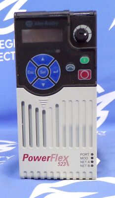 ALLEN-BRADLEY VFD 25A-D4P0N104 2.0HP 40A 24VDC 3PH 1.5kW/SER B POWERFLEX 523***1