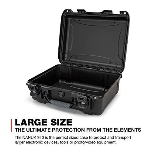 Nanuk 930 Waterproof Hard Case Empty Black 930-0001 - Picture 3 of 7