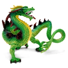 Chinese Dragon Safari Ltd Draco Toy Fantasy Mythical Oriental Luck Wisdom Green