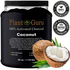 Activated Charcoal Powder COCONUT 1.75 lb  28 oz Bulk Food Grade Teeth Whitening