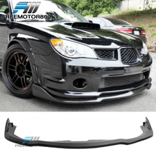 Fit 06-07 Subaru Impreza WRX STI CS2 Style Front Bumper Lip Spoiler Splitter PP