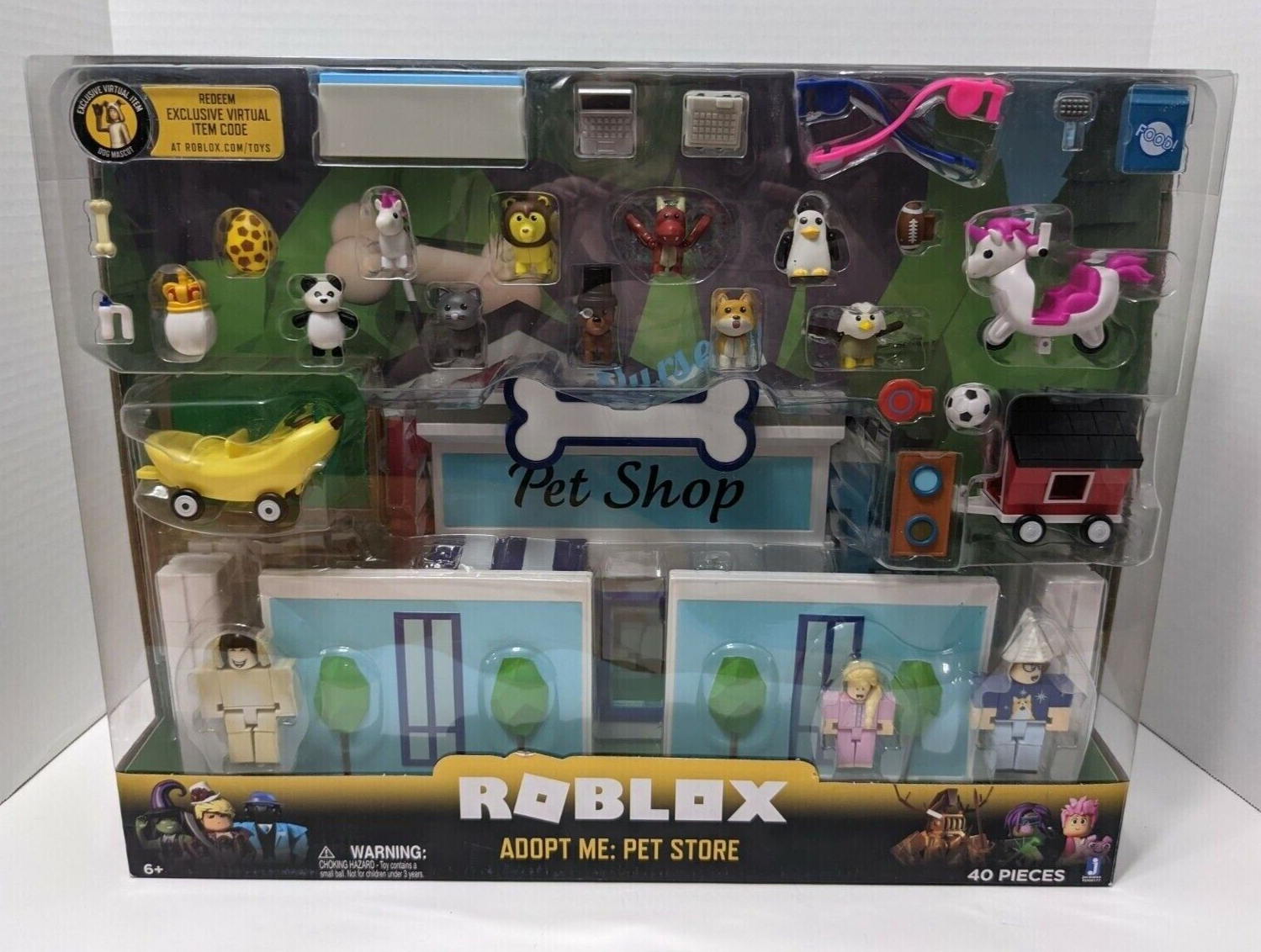 Novo Brinquedo Roblox Pet Shop Adote Me Da Sunny 2228 40 Pcs