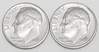1988 P & D Roosevelt Dime Set  AVE CIRCULATED **FREE SHIPPING**