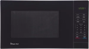 Four à micro-ondes Compact Countertop 1000 Watts Noir 1.1 Cu. Ft. Cuisine numérique