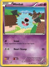 Woobat 70/149 Common Boundaries Crossed Pokemon Lightly Played
