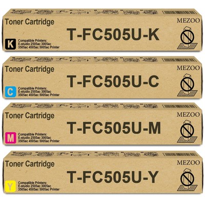 T-FC505U TFC505U Toner Cartridge High Yield Compatible with Toshiba T-FC505U-...