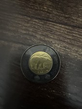 2022 Canada  Honouring Queen Two Dollar Toonie $2 Black Ring Coin