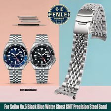22mm Stainless Steel Watch Band Strap For Seiko SKX007 SKX009 SKX173 Bracelet