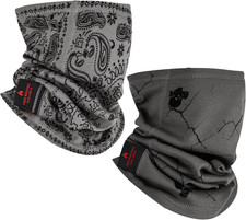 Flame Resistant Face Mask for Men FR Neck Gaiter Headwear Covering CAT HRC 2 ARC