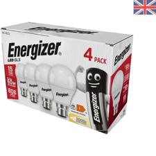 Energy Efficient 60W Equivalent GLS LED Bulb Pack - Warm White Glow (4 Pack)