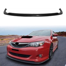 Cs Style Unpainted Front Bumper Lip For 2008-2011 Subaru Impreza Wrx 45dr