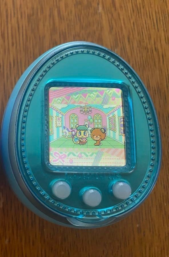Tamagotchi 4U Plus Version Sky Blue Color Bandai Limited Game