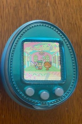 Tamagotchi 4U Plus Version Sky Blue Color Bandai Limited Game