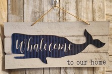 Coastal Wall Art, Sea Theme Decor, Elegant Beach Plaque, Multicolor