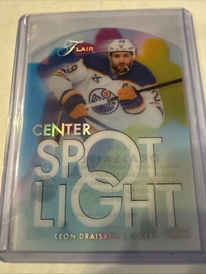 Leon Draisaitl 2025-26 Flair #CS-15 Center Spotlights