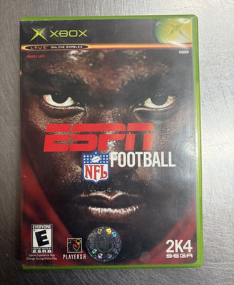 ESPN NFL Football Xbox (2003) Multiplayer Online NTSC-U/C Case/Art/Insert