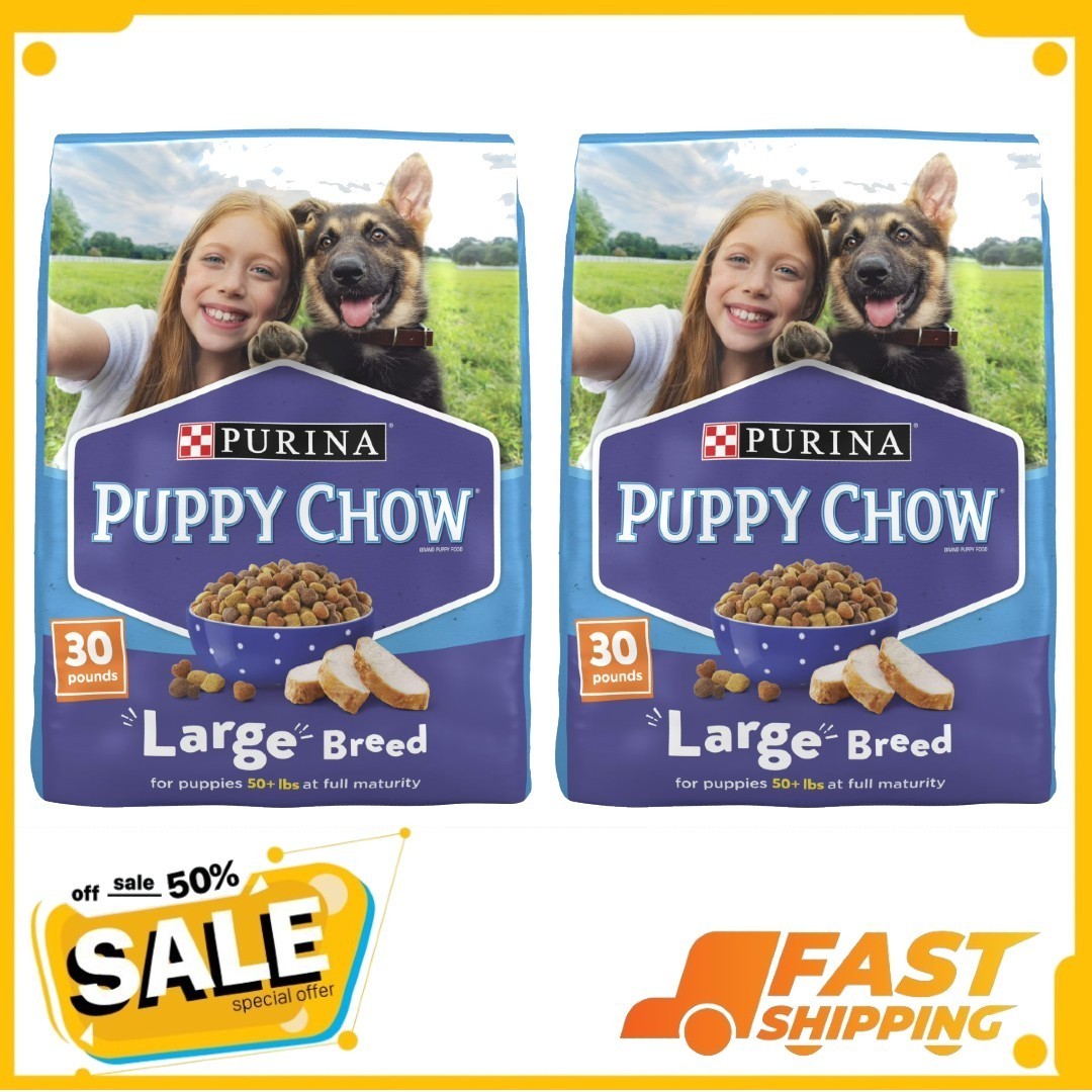 For Large Breeds, High Protein Growth,30lb