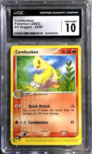 Combusken graded CGC 10 for sale on eBay
