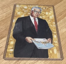 1990 Art Rooney Pittsburgh Steelers Goal Line Art Postcard - #600/5000