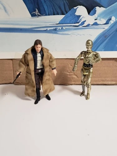 VC62 Han Solo Endor outfit C3PO Star Wars Vintage Collection ESB
