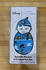 Little Sleepies Disney Pixar Toy Story Swaddle Blanket Knotted Hat Set
