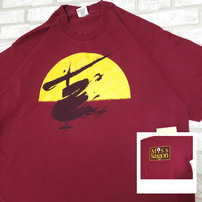 Vintage 90s Miss Saigon Broadway Musical Princess Wales Theatre Canada Tshirt XL