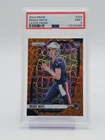 DRAKE MAYE 2024 PRIZM LAZER ROOKIE #329 PATRIOTS PSA 9 Q3739