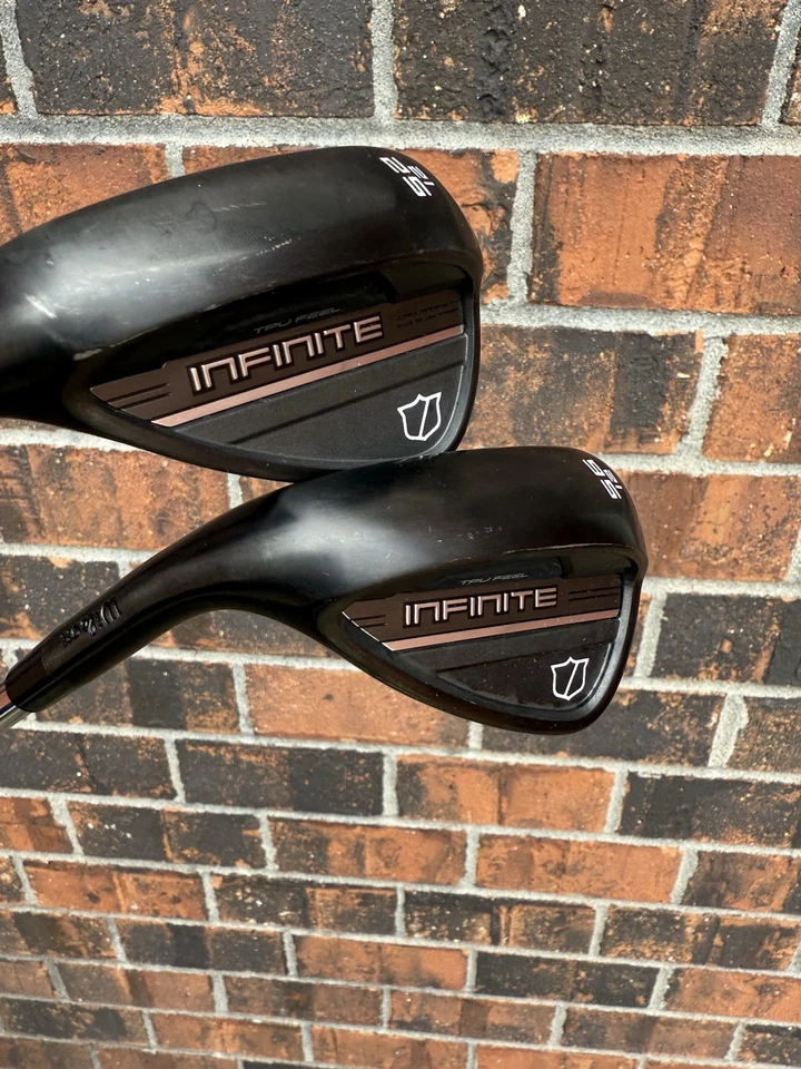 2025 Wilson Infinite Wedge Set 52-12 56-12 Black Cavity Back LH KBS WEDGE FLEX - Image 3 of 4