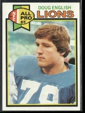 1979 Topps Cream Colored Back #344 Doug English Rookie