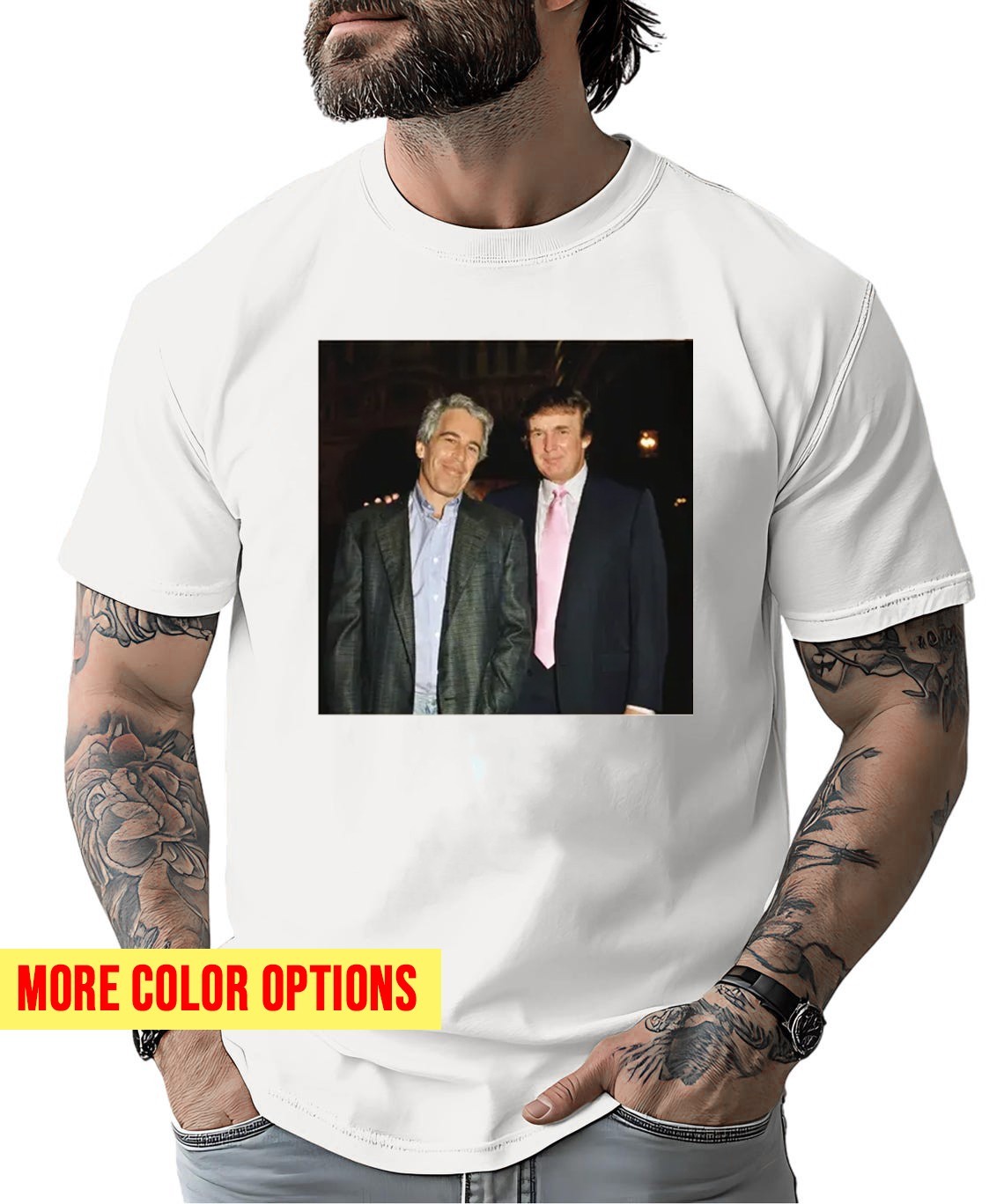 Epstein and Trump 1997 American T-Shirt B26263
