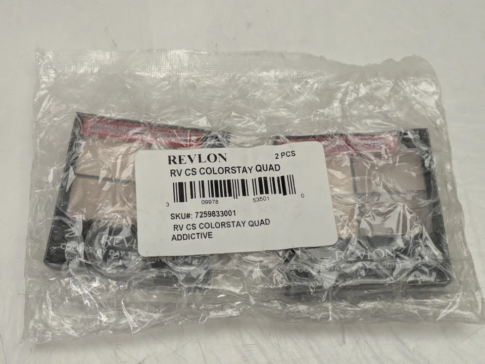 Pack of 2 Revlon ColorStay 16 Hour Eyeshadow Quad, 500 Addictive Shadow Palette - Image 2 of 4