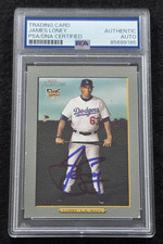 2006 JAMES LONEY Signed Topps ROOKIE Turkey Red Card-LOS ANGELES DODGERS-PSA
