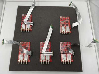 Lot of 5  TBS6905 DVB-S2 Quad Tuner PCIe Card