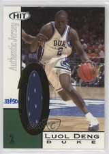 2004 SAGE Hit Authentic Jerseys Premium Swatch 33/50 Luol Deng #JLD 12jy