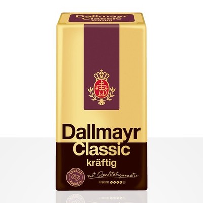 Dallmayr Classic kräftig 500g gemahlener Kaffee, Filterkaffee