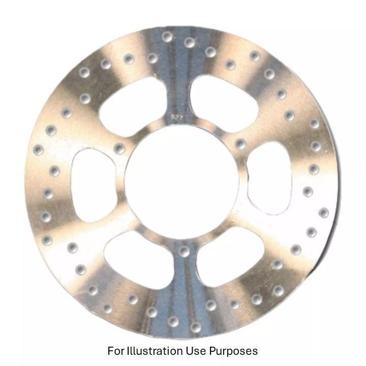 EBC Scooter Solid Rear Brake Disc Rear Left for MBK YP 250 Skyliner 1998 - 1999