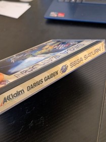 STUNNING! MINT! Darius Gaiden Sega Saturn Complete in Box CIB W/ Registration!