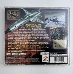 AirForce Delta (Sega Dreamcast, 1999) Game, Case, Manual - Tested And Working