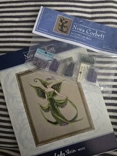 Stickvorlage +Perlenpaket Nora Corbett "Lady Skein"