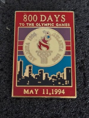  800 Tage bis Olympiade Atlanta 1996   Pin/Pins   aus Sammlung * 25599