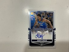 2024-25 Donruss Optic Adam Flagler Signature Series RC Auto