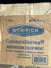 Bobrick Stainless Wall Mount Soap Dispenser Model B-4112 NEW Free Shipping USA