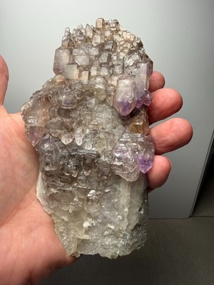 WOW!!! Massive Jacare Amethyst/Smoky Quartz Plate- Little Gem Mine, Montana 
