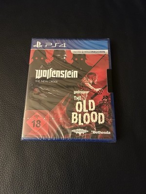 Wolfenstein: The New Order & The Old Blood Double Pack PlayStation 4 PS4 - Neu