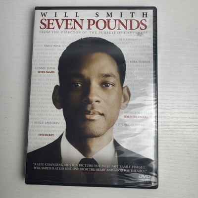 Seven Pounds DVD Will Smith Gabriele Muccino Drama Movie New Sealed
