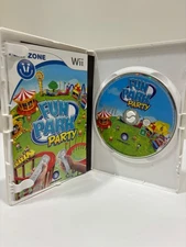 fun park party wii nintendo WORKS  ONLY  IN EUROPE
