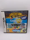 Nintendo DS - Battleship / Connect Four / Sorry! / Trouble - Complete w/ Manual