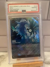 Disney Lorcana Rise of the Floodborn SISU Enchanted 214/204 PSA 10